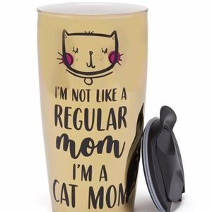 on the go cat coffee mug